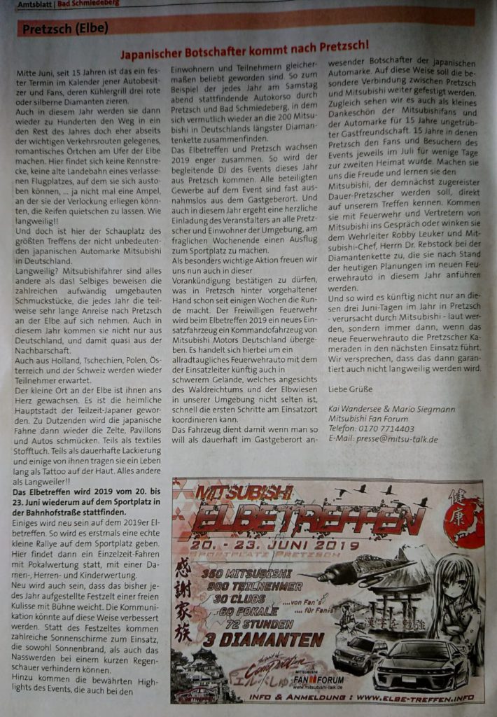 Zeitungsartikel ET-2019