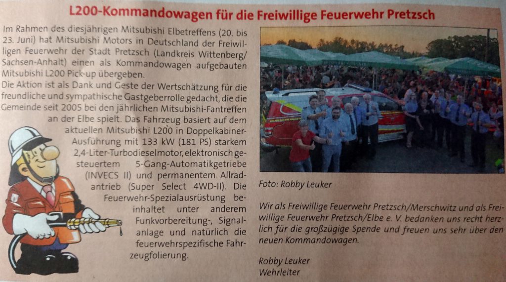 Bad Schmiedeberg - Feuerwehr Pretzsch